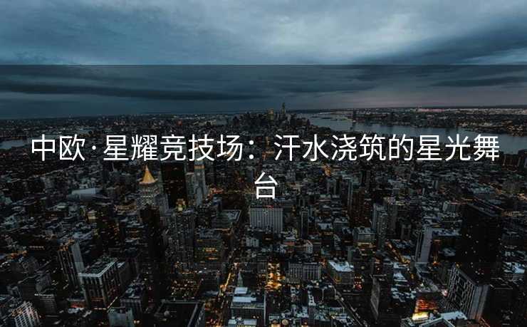 中欧·星耀竞技场：汗水浇筑的星光舞台