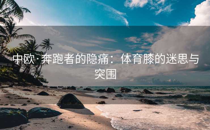 中欧·奔跑者的隐痛：体育膝的迷思与突围